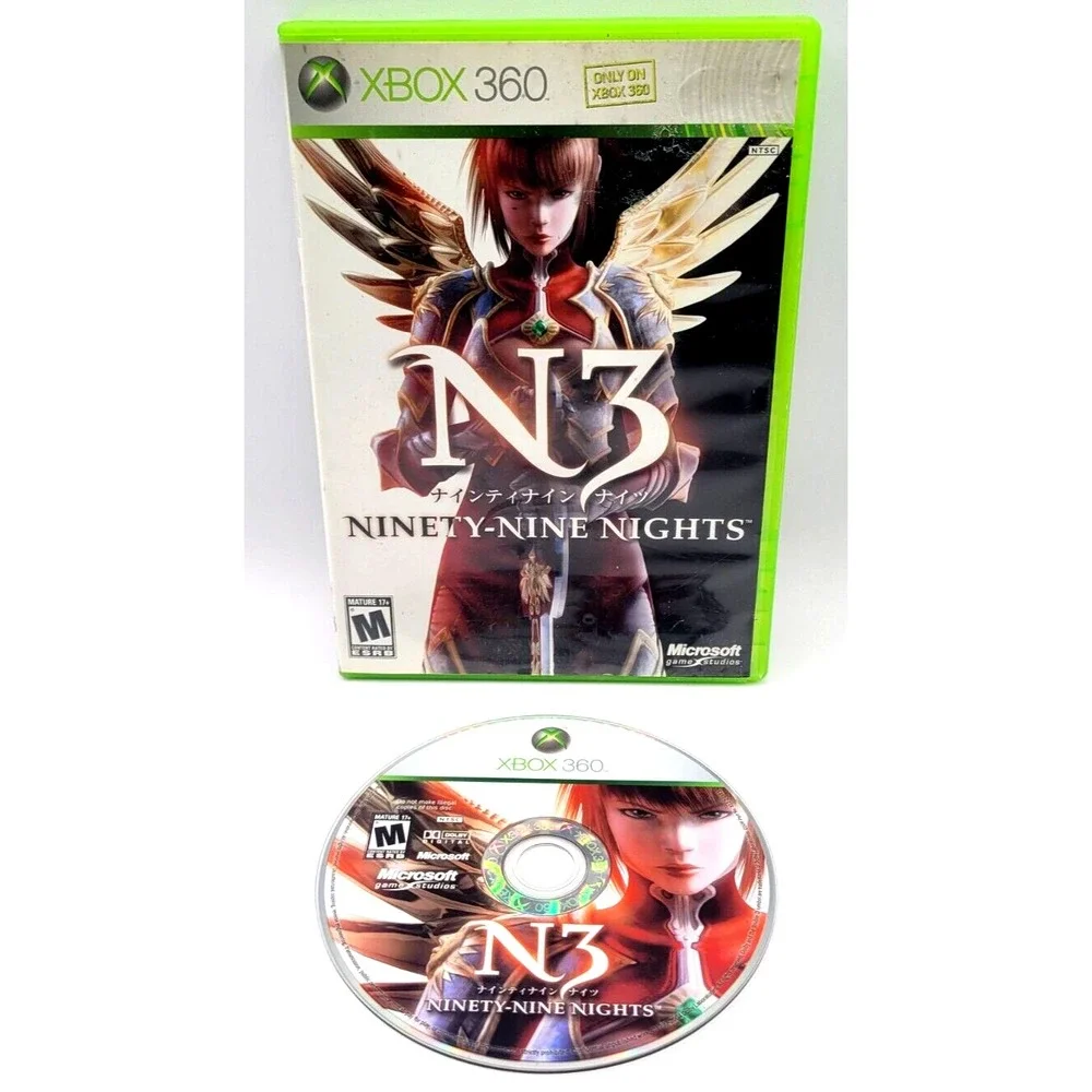 NINETY-NINE NIGHTS XBOX‎ 360 GAME GAME & CASE! MICROSOFT